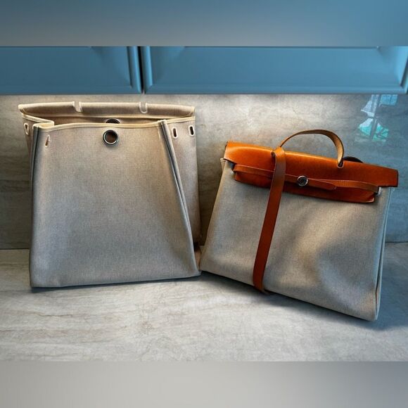 AUTH HERMES HERBAG 39 SET - Picture 3 of 11